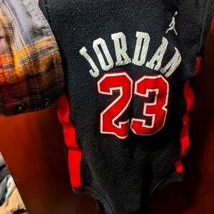 Jordan infant onesie